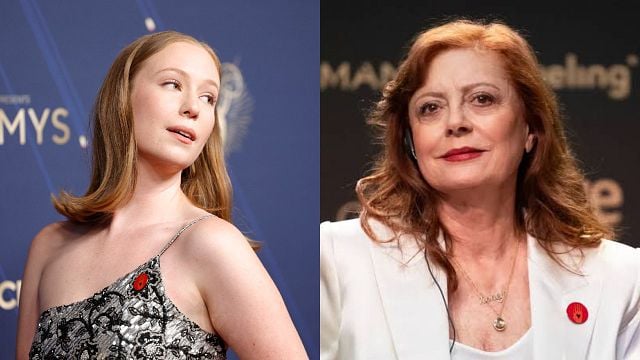 Imagem da notícia Estrelas de Hacks e Thelma & Louise são detidas durante protesto em Nova York