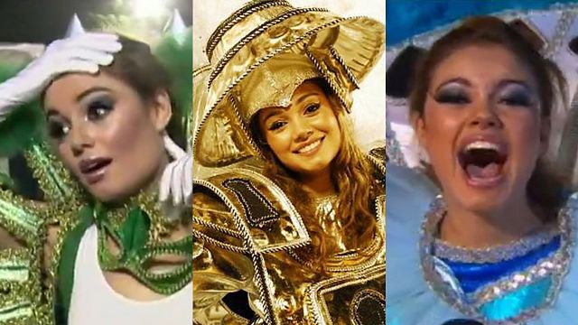 Imagem da notícia "Uma loucura": Há 16 anos, Sophie Charlotte fez algo que ninguém jamais fez até hoje: Desfilou em 26 escolas de samba em desafio do Faustão