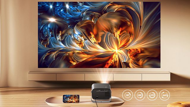 Imagem da notícia Últimas horas para adquirir seu projetor portátil 4K com Android 11