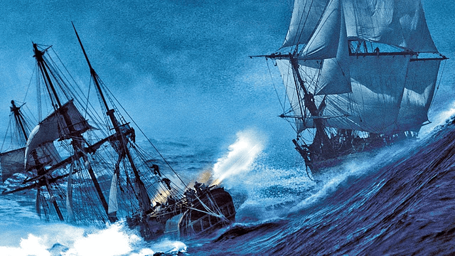 Imagem da notícia Um dos melhores filmes de aventura de todos os tempos: Batalhas épicas em alto-mar e Russell Crowe em seu auge