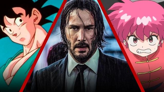 É assim que John Wick seria ao aparecer em um anime de ação como Dragon Ball e Ranma ½