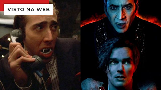 Imagem da notícia Nicolas Cage surge irreconhecível como Conde Drácula em trailer da comédia de terror Renfield