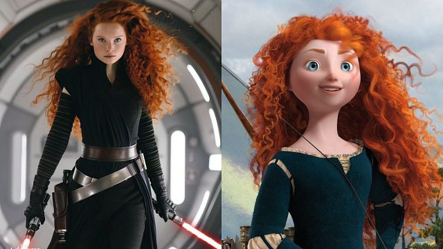 Imagem da notícia Assim seriam as Princesas da Disney se estivessem em Star Wars - consegue imaginar quem seria Jedi e quem seria Sith?