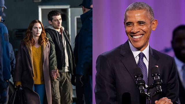 Imagem da notícia Barack Obama visitou o set de Dia D e Josh O'Connor teve a reação mais inusitada possível: "Eu até fiz uma reverência"