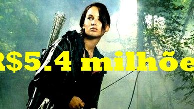 Imagem da notícia Bilheterias Brasil: Jogos Vorazes dispara na liderança