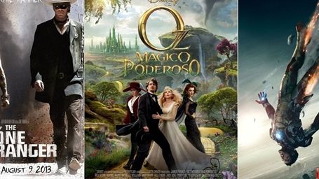 Imagem da notícia Veja prévias de Homem de Ferro 3, O Cavaleiro Solitário e Oz: Mágico e Poderoso