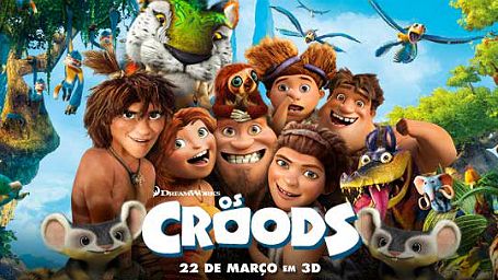Imagem da notícia Os Croods: Concorra a um par de ingressos para a pré-estreia no Rio de Janeiro!