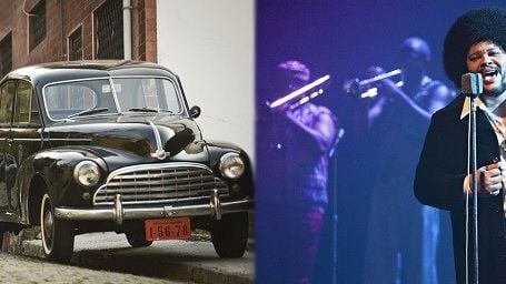 Veja duas fotos exclusivas das filmagens de Tim Maia