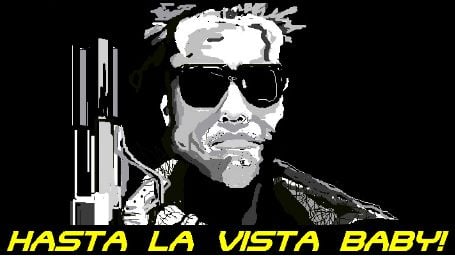 "Hasta la vista, baby!" é a frase mais marcante do cinema segundo os leitores do AdoroCinema