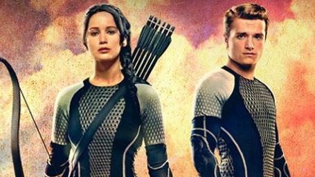 Jennifer Lawrence e Josh Hutcherson em novo banner de Jogos Vorazes - Em Chamas