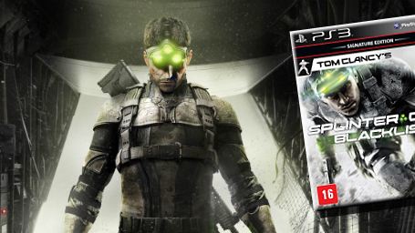 Descubra quem ganhou o box exclusivo do game Splinter Cell: Blacklist!