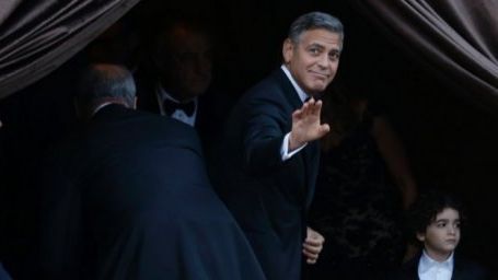 Imagem da notícia George Clooney se casa em Veneza, confira as fotos!