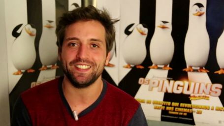 Imagem da notícia Exclusivo. Os Pinguins de Madagascar: Gregório Duvivier tem um recado para você