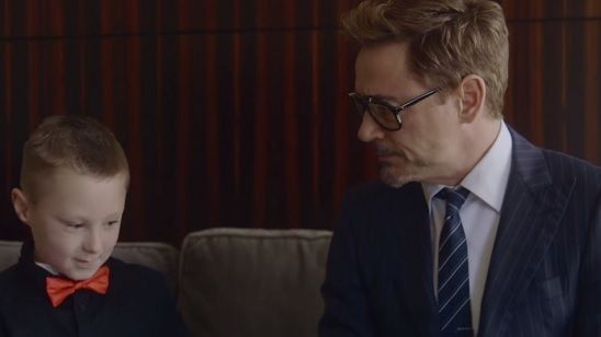Imagem da notícia Robert Downey Jr. ajuda menino a se tornar Homem de Ferro