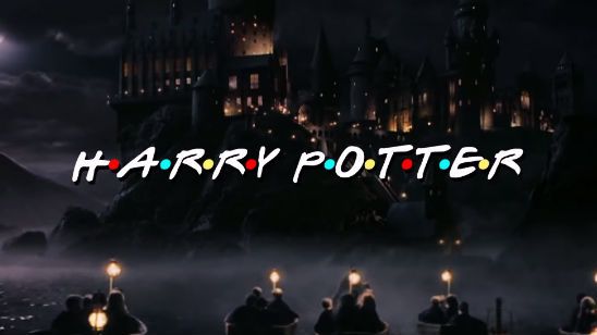 Imagem da notícia Hogwarts como você nunca viu: Harry Potter ganha versão Friends