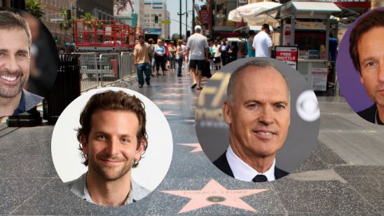 Bradley Cooper, Michael Keaton, Steve Carell e outros famosos vão ganhar estrelas na calçada da fama