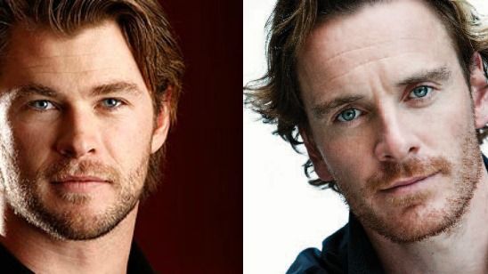 Imagem da notícia Thor ou Magneto? Chris Hemsworth faz piada com jornalista que o confunde com Michael Fassbender
