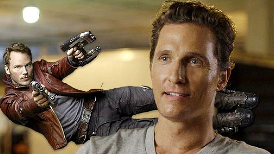 Matthew McConaughey recusa convite para ser o grande vilão de Guardiões da Galáxia Vol. 2