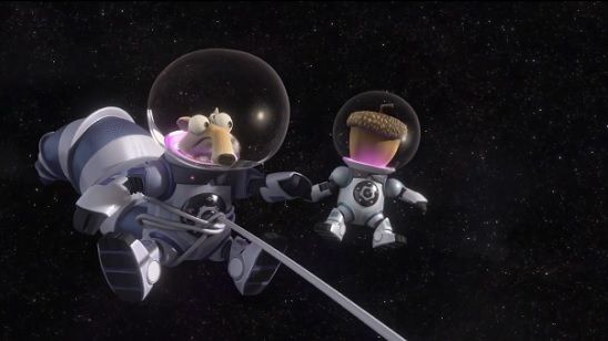 Imagem da notícia Scrat apronta tanto que vai parar fora do planeta em novo curta da franquia A Era do Gelo