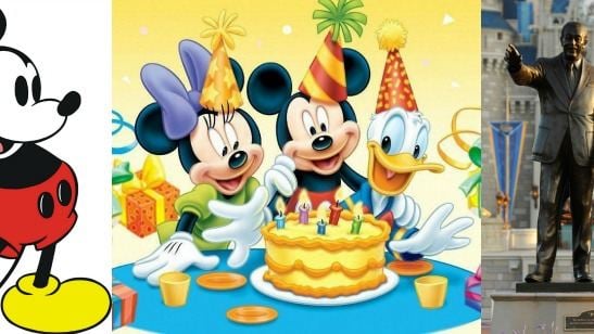 Hoje é o aniversário do Mickey Mouse!