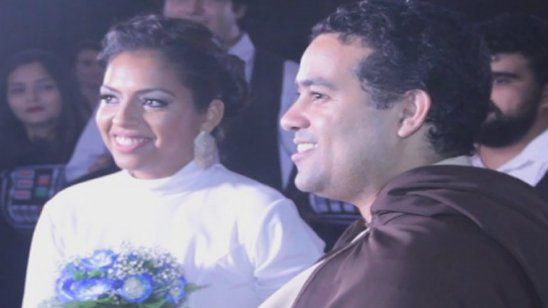 Imagem da notícia Fãs de Star Wars realizam casamento Jedi no Rio de Janeiro