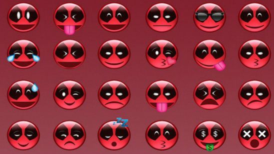 Imagem da notícia Deadpool vira emoji para mensagens de texto
