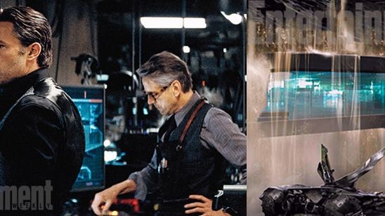 Imagem da notícia Batcaverna high-tech é destacada em arte conceitual de Batman Vs Supeman - A Origem da Justiça