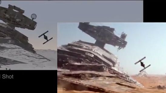 Imagem da notícia Star Wars: Veja como foram criados os efeitos especiais de O Despertar da Força