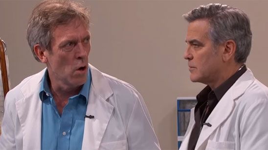 George Clooney e Hugh Laurie voltam a interpretar os doutores Ross e House