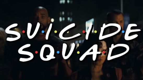 Imagem da notícia Vilões camaradas! Esquadrão Suicida ganha versão inspirada na abertura de Friends