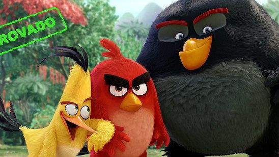 Imagem da notícia Amigos do AdoroCinema se surpreendem e se divertem com Angry Birds - O Filme