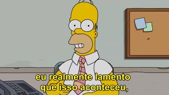 Imagem da notícia Homer Simpson pede desculpas aos brasileiros em vídeo