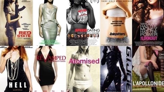 As mulheres sem cabeça de Hollywood: Blog denuncia objetificação feminina em cartazes