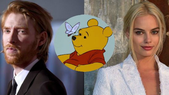 Imagem da notícia Domhnall Gleeson e Margot Robbie são confirmados na biografia do criador do Ursinho Pooh