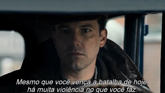 Imagem da notícia Ben Affleck tenta ser um gângster diferente no primeiro trailer do filme A Lei da Noite