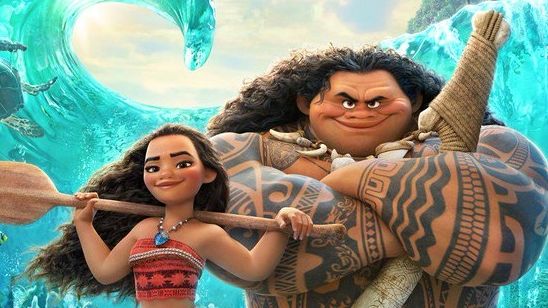 Imagem da notícia Dwayne Johnson divulga novo cartaz da animação Moana