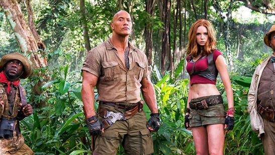 Dwayne Johnson e Kevin Hart compartilham divertidos vídeos dos bastidores de Jumanji