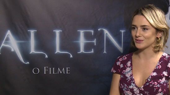 Imagem da notícia Fallen: "Esse triângulo amoroso me parece mais uma dança", afirma protagonista Addison Timlin (Exclusivo)