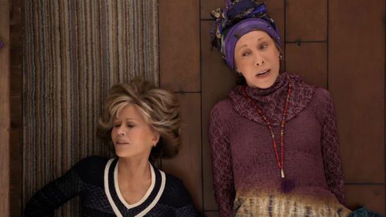 Imagem da notícia Jane Fonda e Lily Tomlin tentam criar seu próprio negócio no trailer da terceira temporada de Grace and Frankie