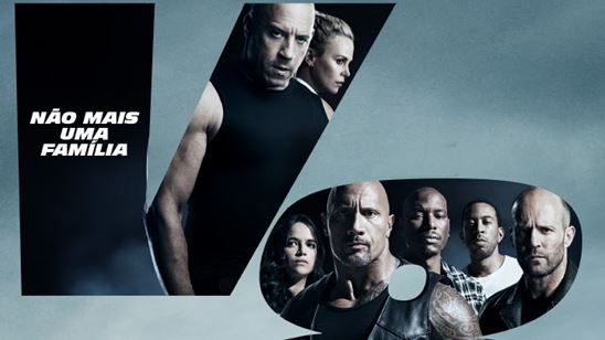 Imagem da notícia Vin Diesel e Charlize Theron contra todos os outros no cartaz brasileiro de Velozes & Furiosos 8
