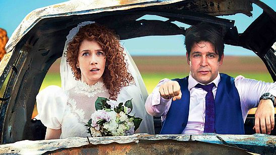 Imagem da notícia Exclusivo: Camila Morgado e Murilo Benício são um casal em pé de guerra no pôster de Divórcio