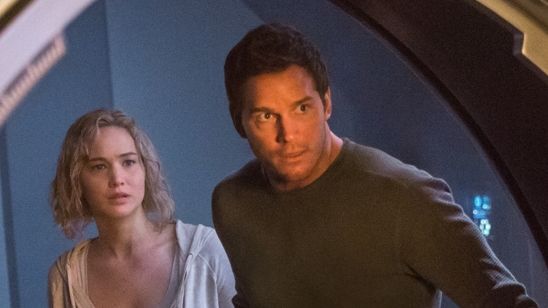 Imagem da notícia Passageiros, estrelado por Chris Pratt e Jennifer Lawrence, chega ao catálogo do NOW