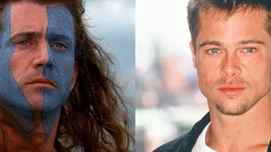Brad Pitt quase interpretou William Wallace no lugar de Mel Gibson em Coração Valente