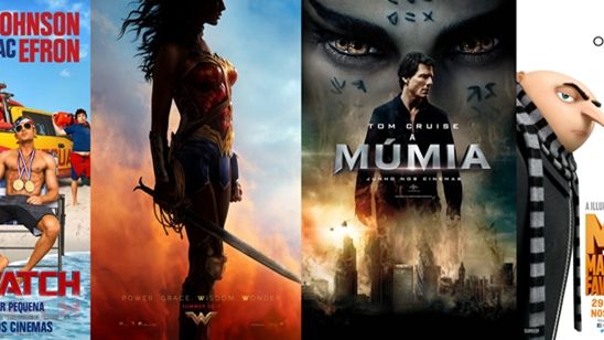 Imagem da notícia Estreias de junho nos cinemas Mulher-Maravilha e A Múmia