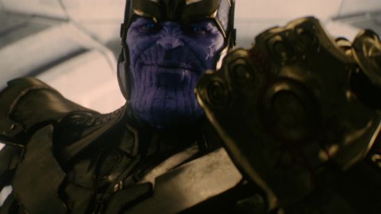 Imagem da notícia Estátua revela visual de Thanos em Guerra Infinita