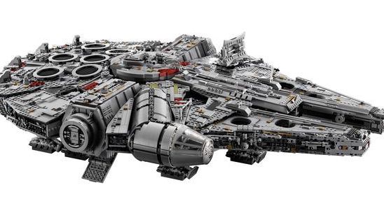 Imagem da notícia Lego lança Millennium Falcon com o maior número de peças da história