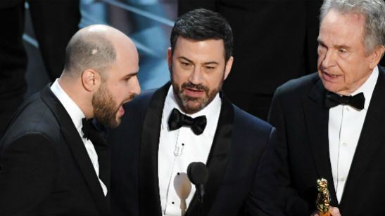 Oscar 2018: Cartaz promocional com Jimmy Kimmel faz piada com confusão envolvendo La La Land e Moonlight