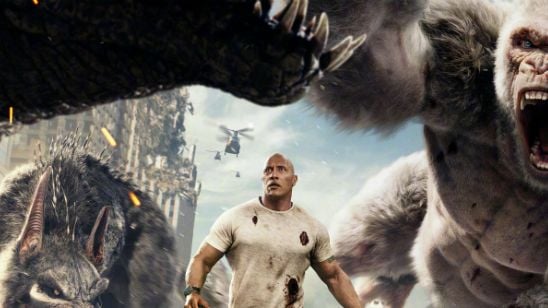Imagem da notícia Bilheterias Estados Unidos: Rampage - Destruição Total estreia na liderança, Um Lugar Silencioso chega a US$100 milhões