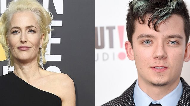 Imagem da notícia Gillian Anderson vai protagonizar nova série da Netflix ao lado de Asa Butterfield