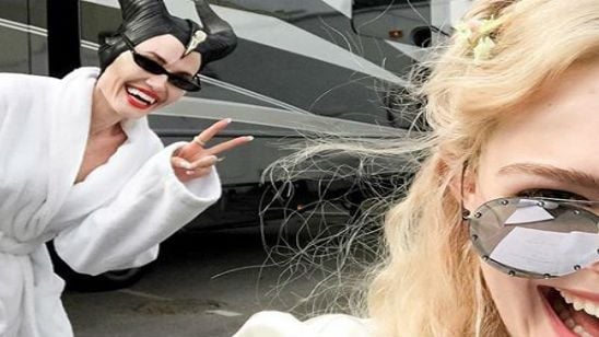 Imagem da notícia Angelina Jolie e Elle Fanning começam as filmagens de Malévola 2